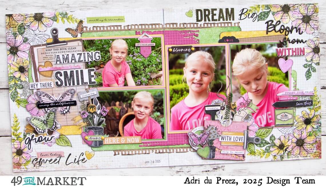 Amazing Smile - Double layout by Adri