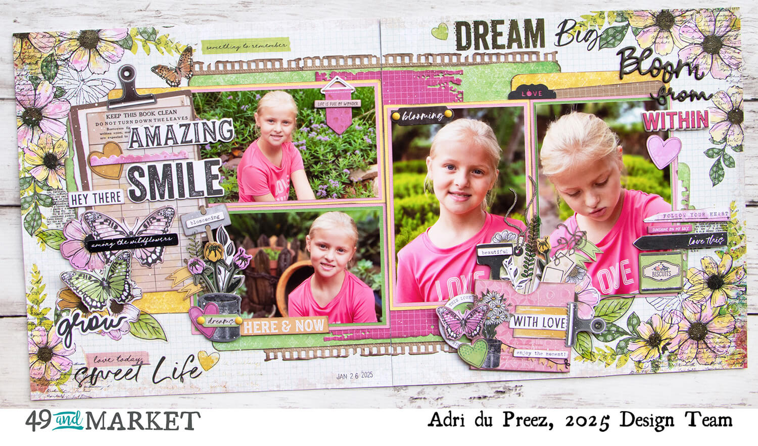 Amazing Smile - Double layout by Adri