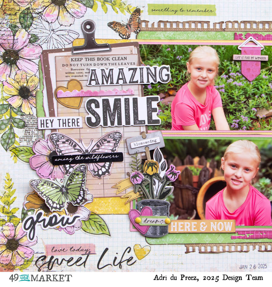 Amazing Smile - Double layout by Adri