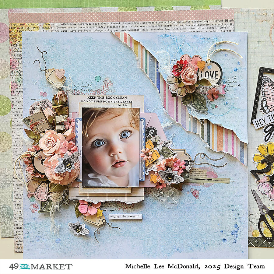 Enjoy the Moment - Layout by Michelle Lee