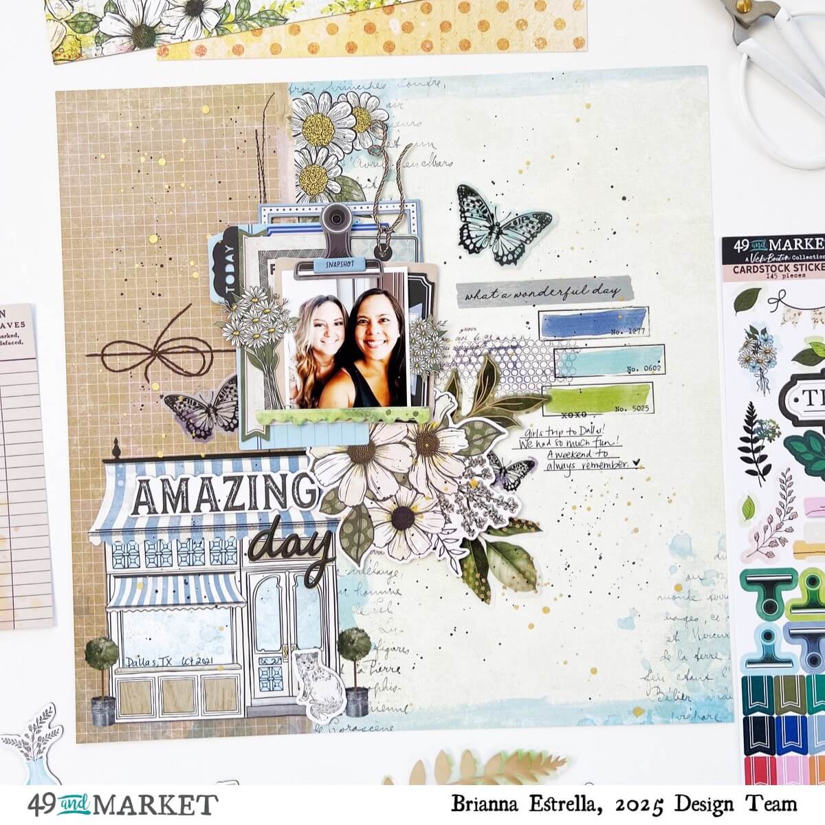 Amazing Day - Layout by Brianna