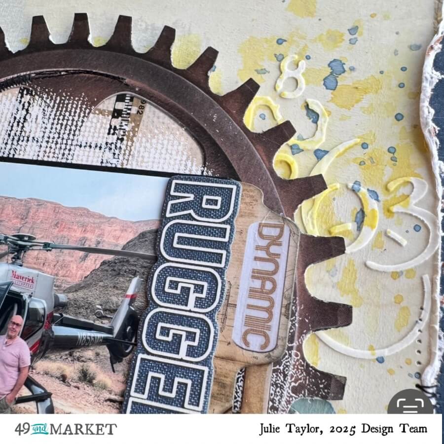 Rugged - Layout by Julie