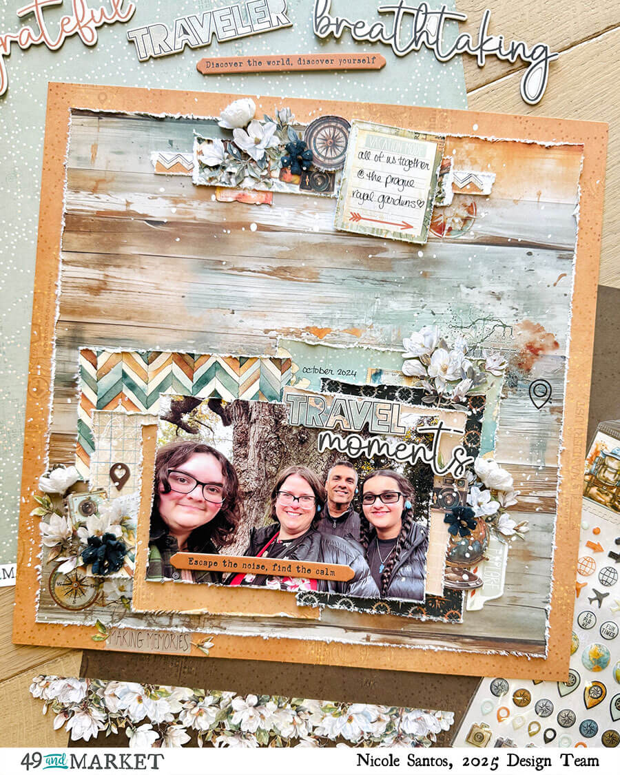 Travel Moments - Layout by Nicole
