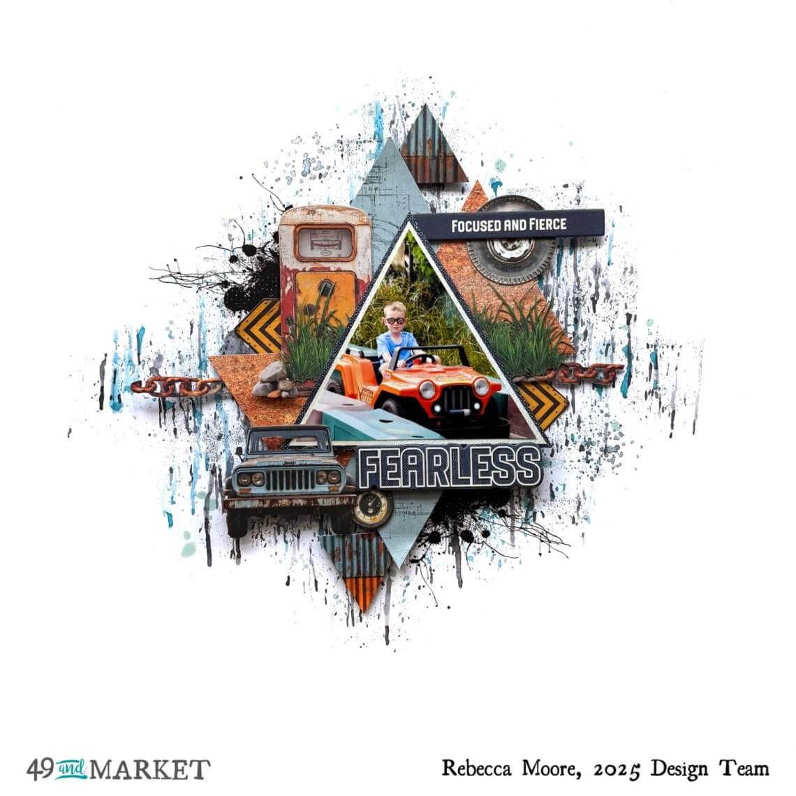 Fearless - Layout by Rebecca