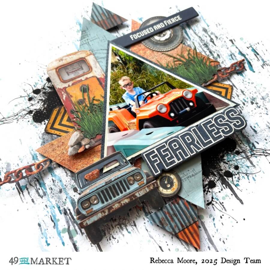 Fearless - Layout by Rebecca