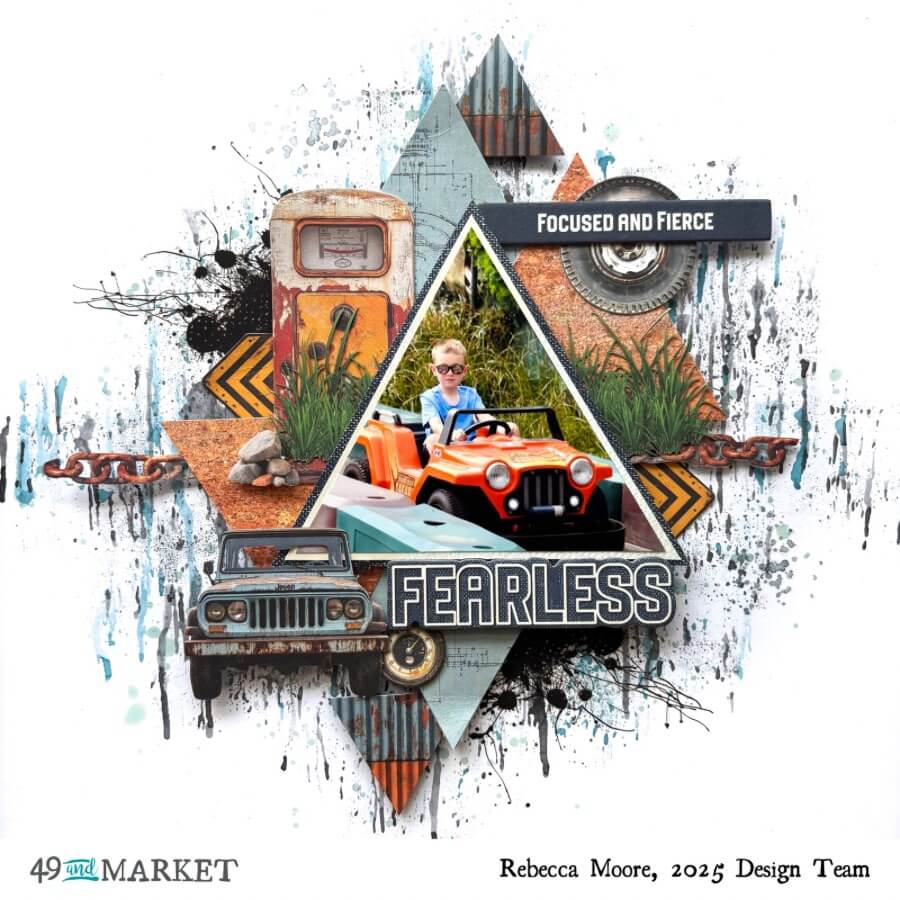 Fearless - Layout by Rebecca