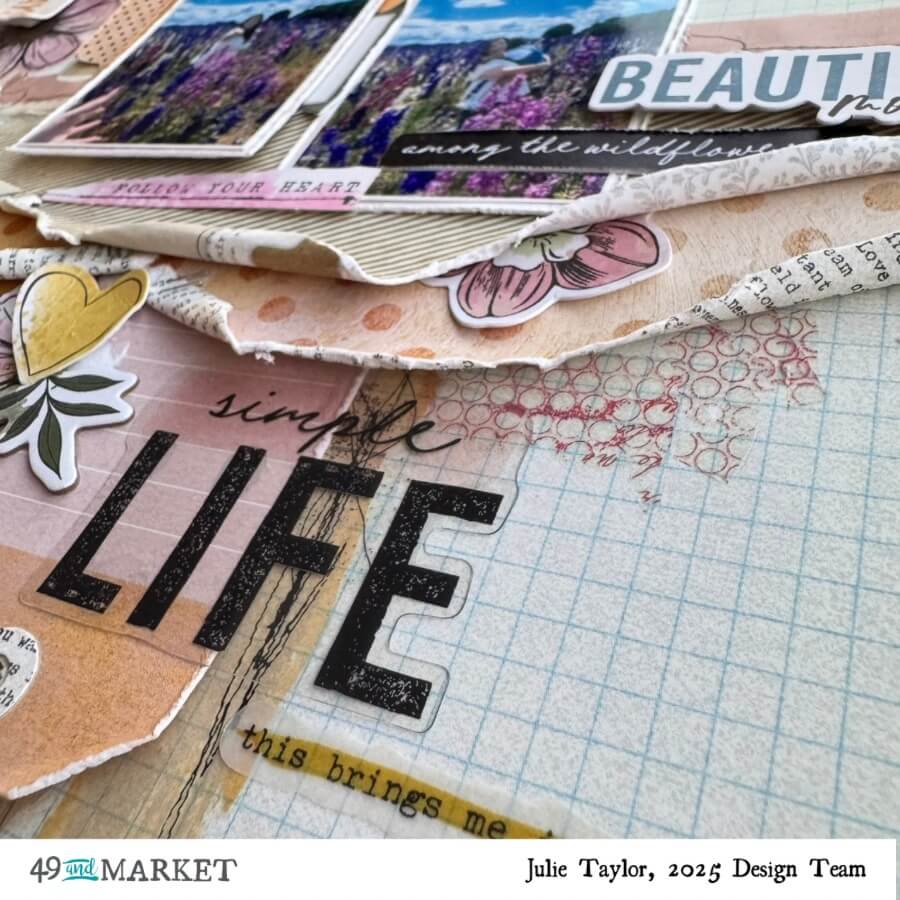 Beautiful Moment - Layout by Julie