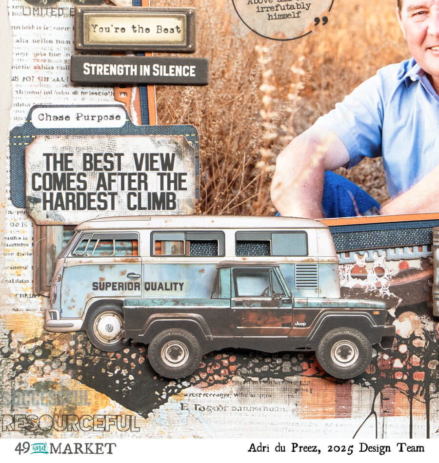 Handsome Strong Brave - Layout by Adri