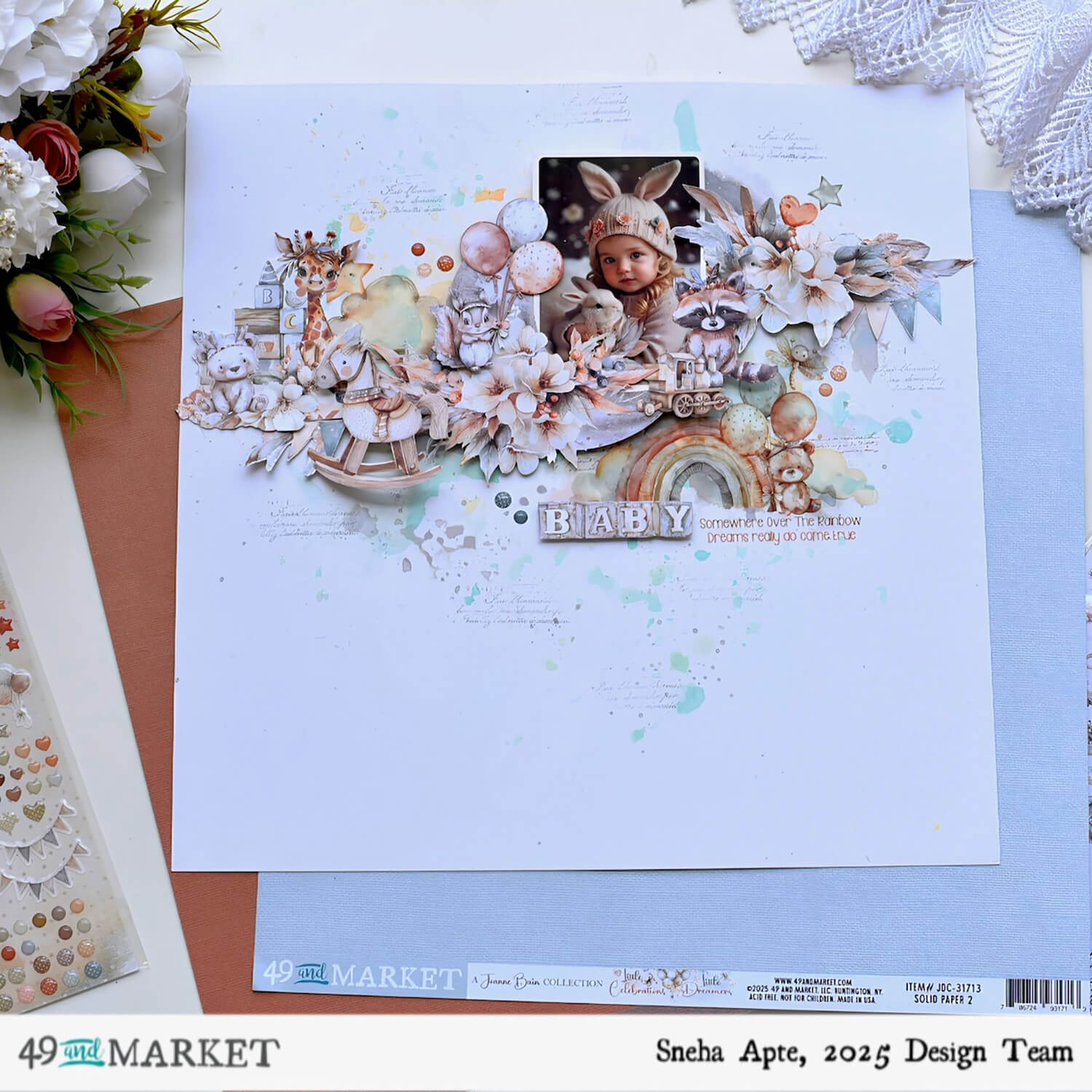 Baby bliss - Layout by Sneha