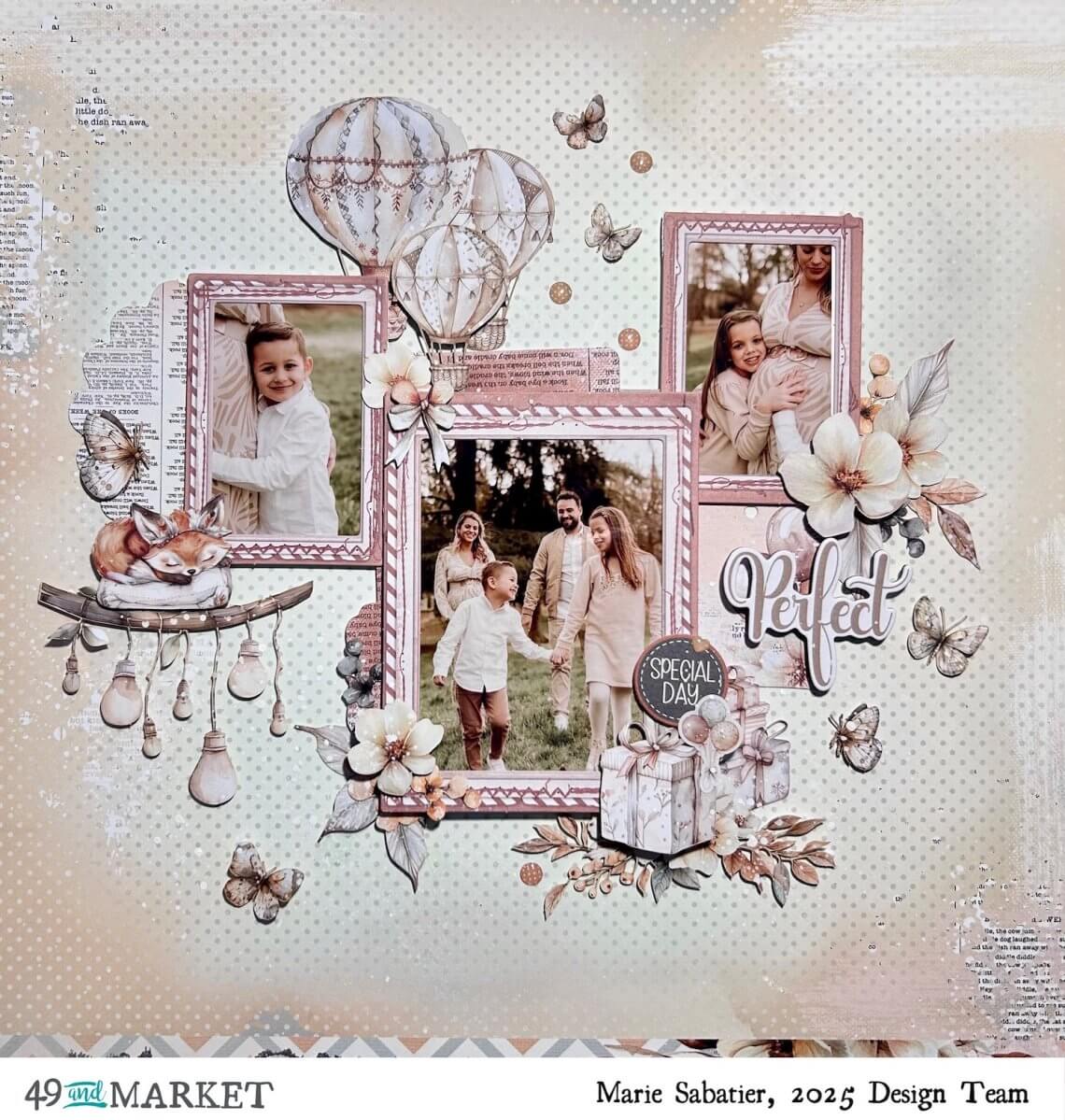 Special day - Layout by Marie