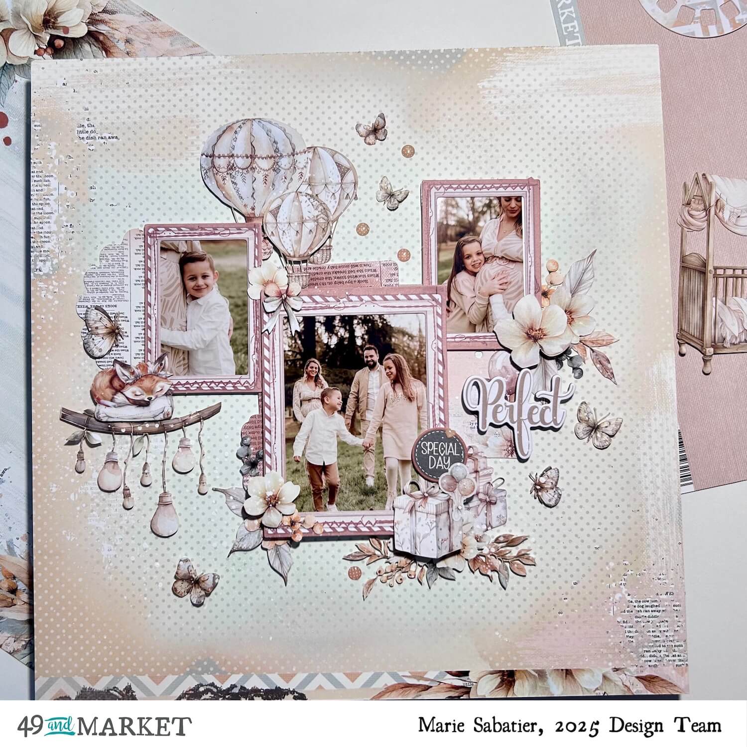 Special day - Layout by Marie