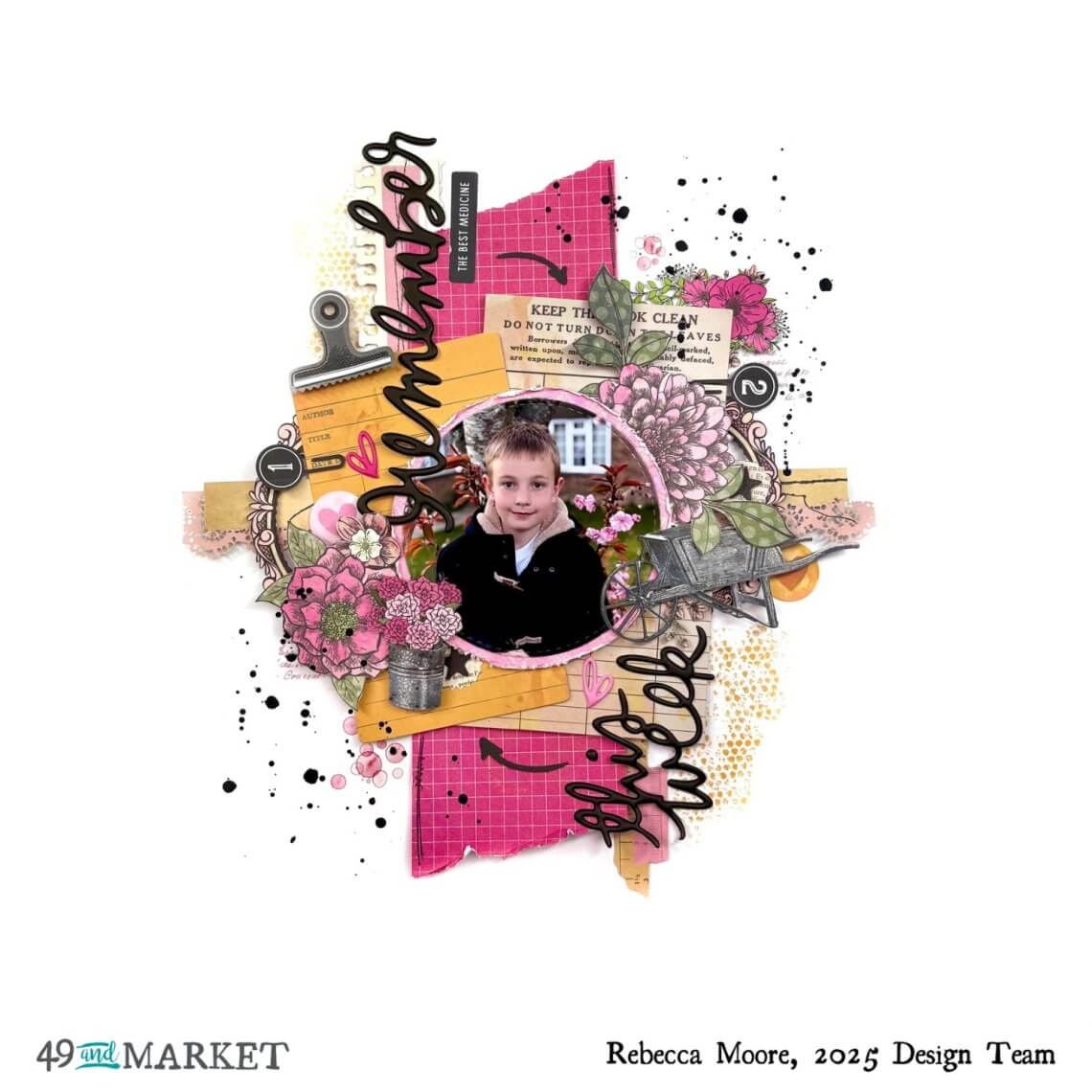 Remember This Week - Layout by Rebecca