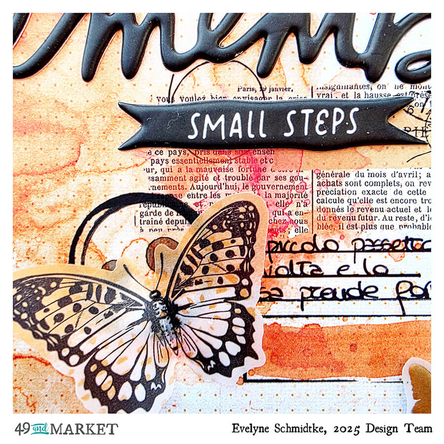 Remember small steps - Layout by Evy
