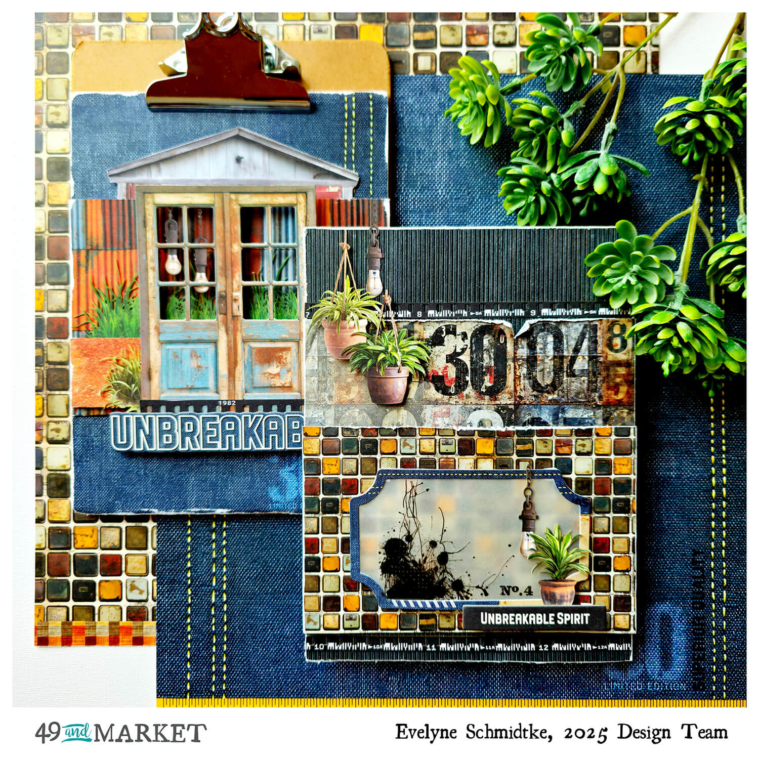 Unbreakable Spirit - Pocket pages by Evy