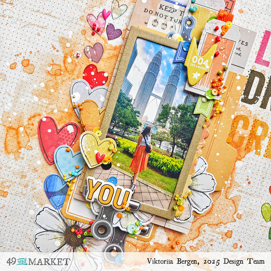 Love, dream, create - Layout by Viktoriia