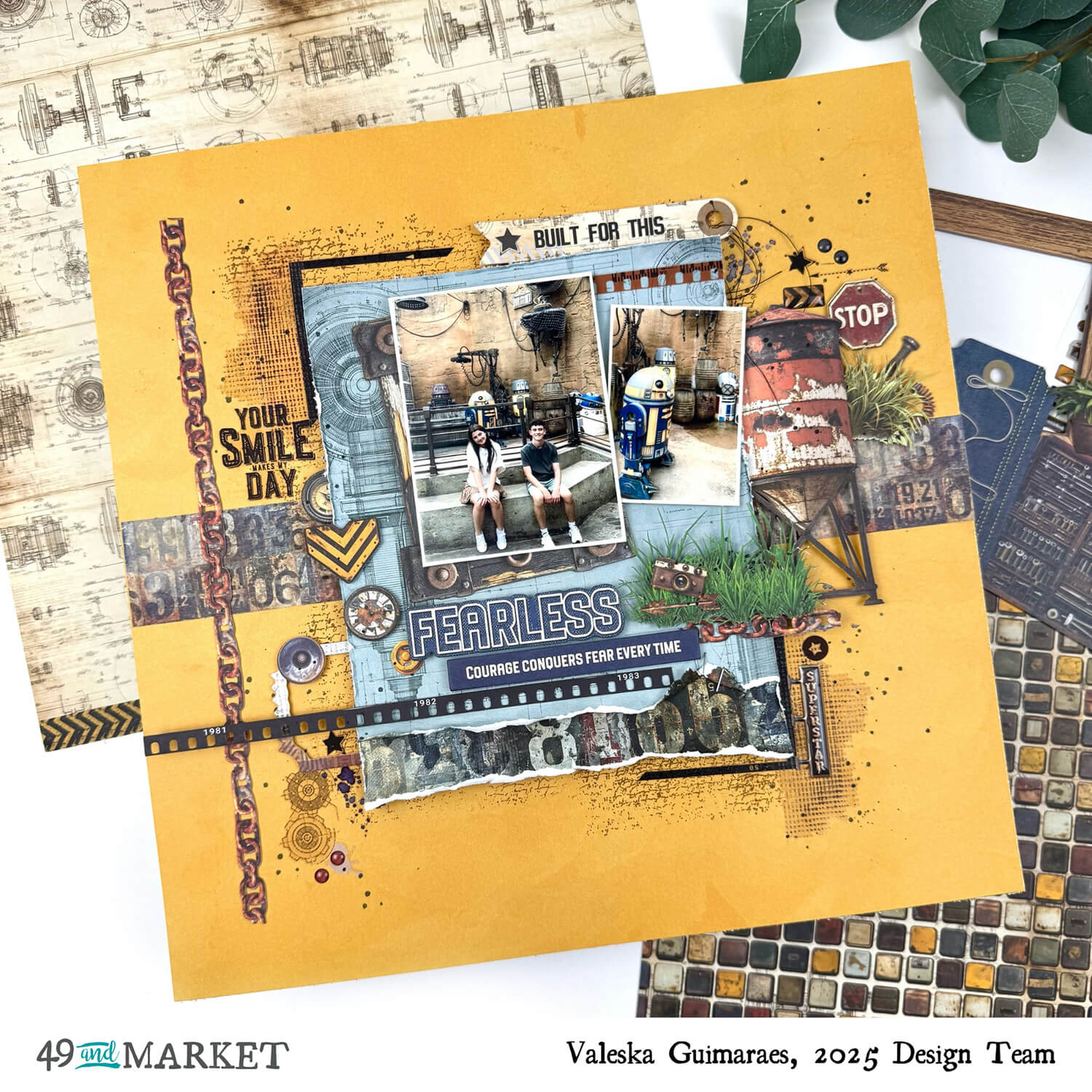 Built for this - Layout by Valeska