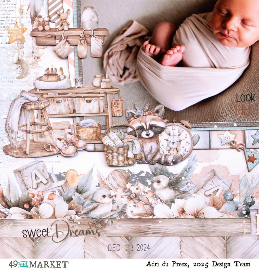 Welcome to the world - Layout by Adri