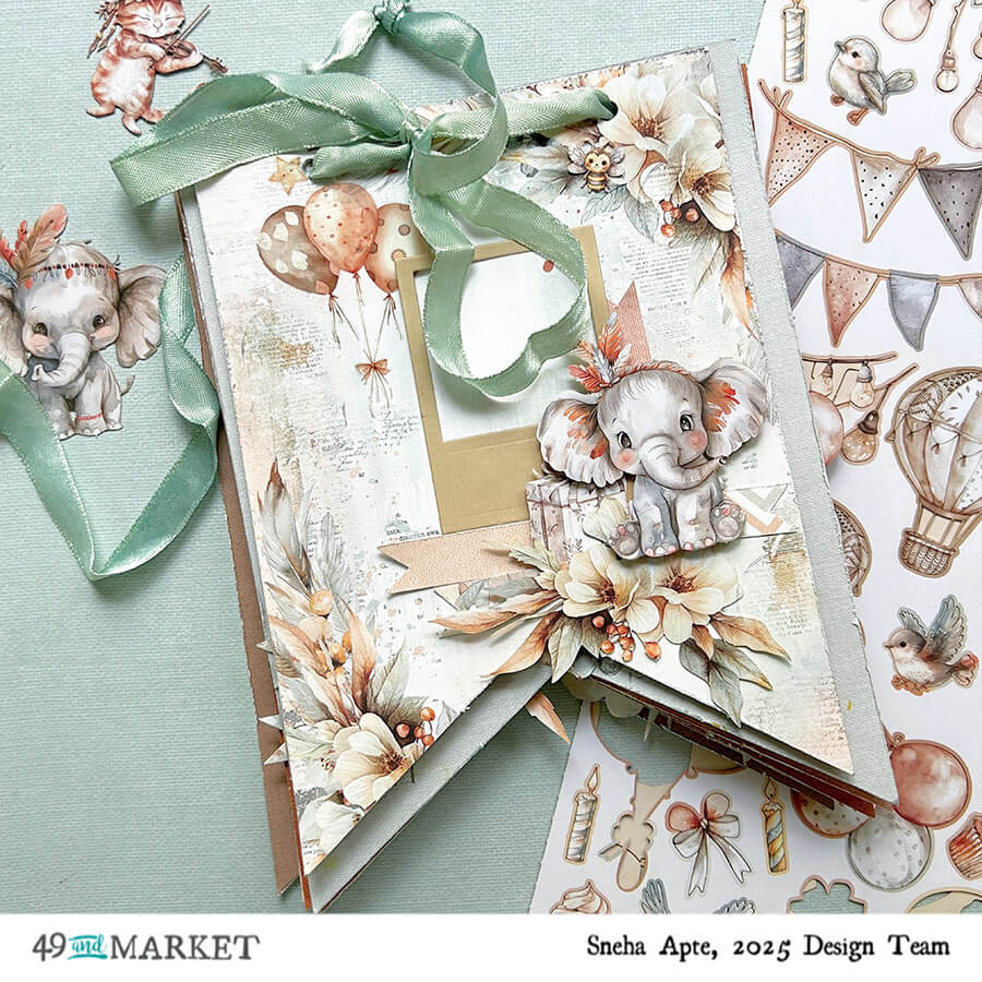 Handmade Baby Banner Album – A Sweet Keepsake for Little Dreamers by Sneha