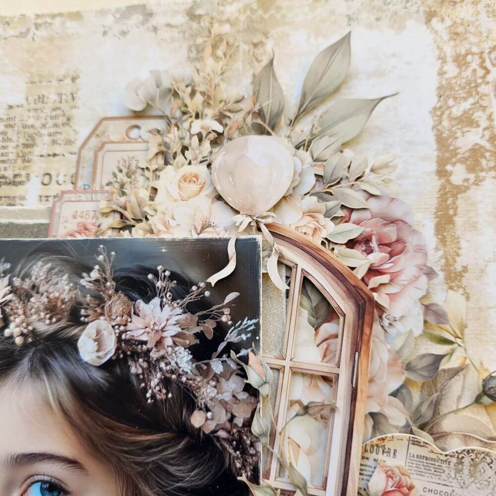 All things grow better with love - Layout by Michelle