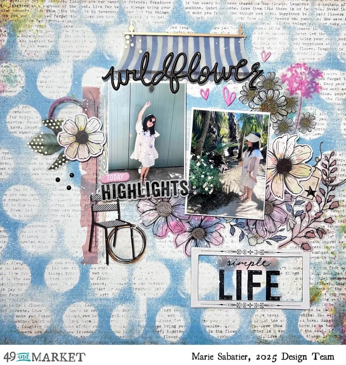 Simple Life - Layout by Marie