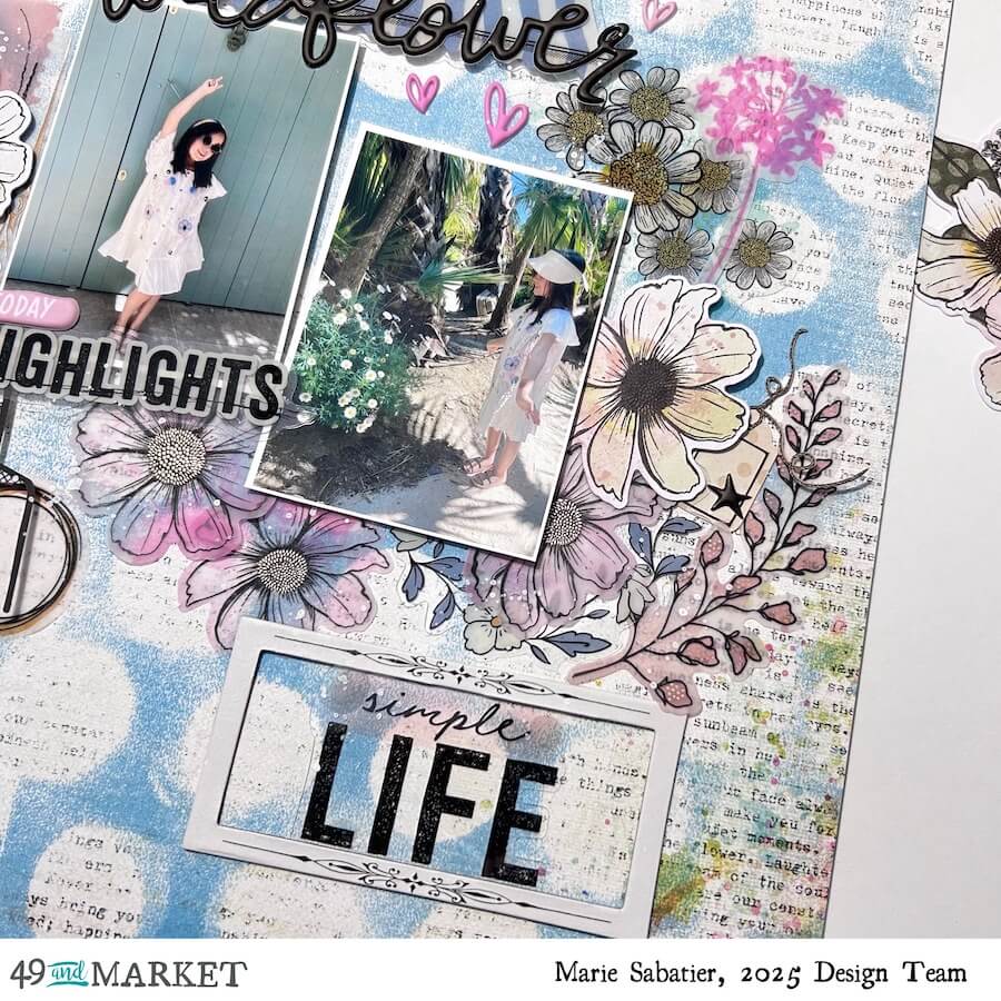 Simple Life - Layout by Marie
