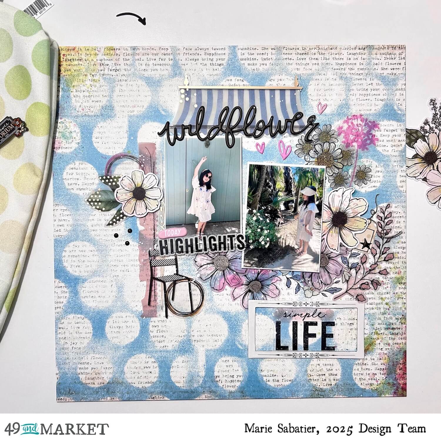 Simple Life - Layout by Marie