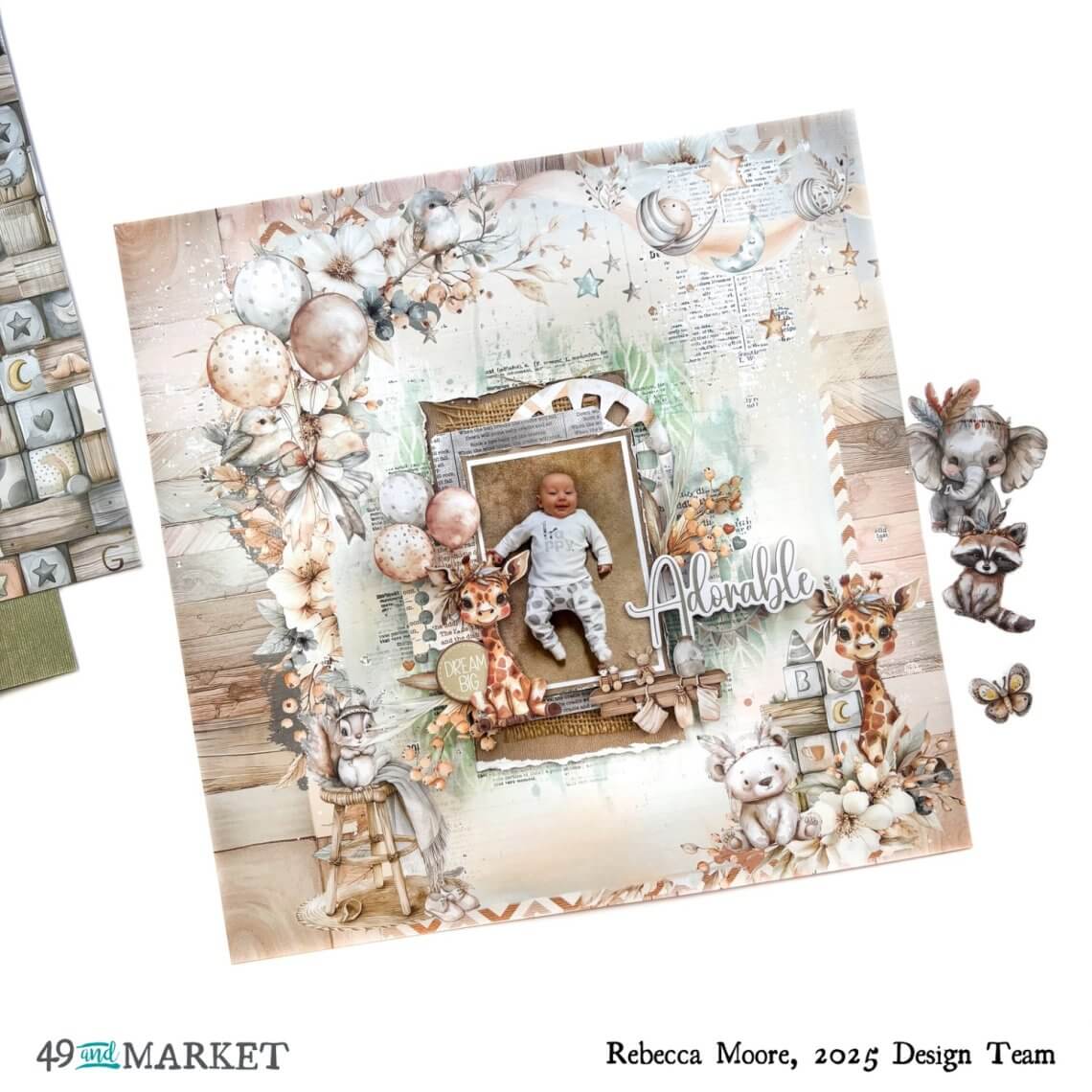 Adorable - Layout by Rebecca