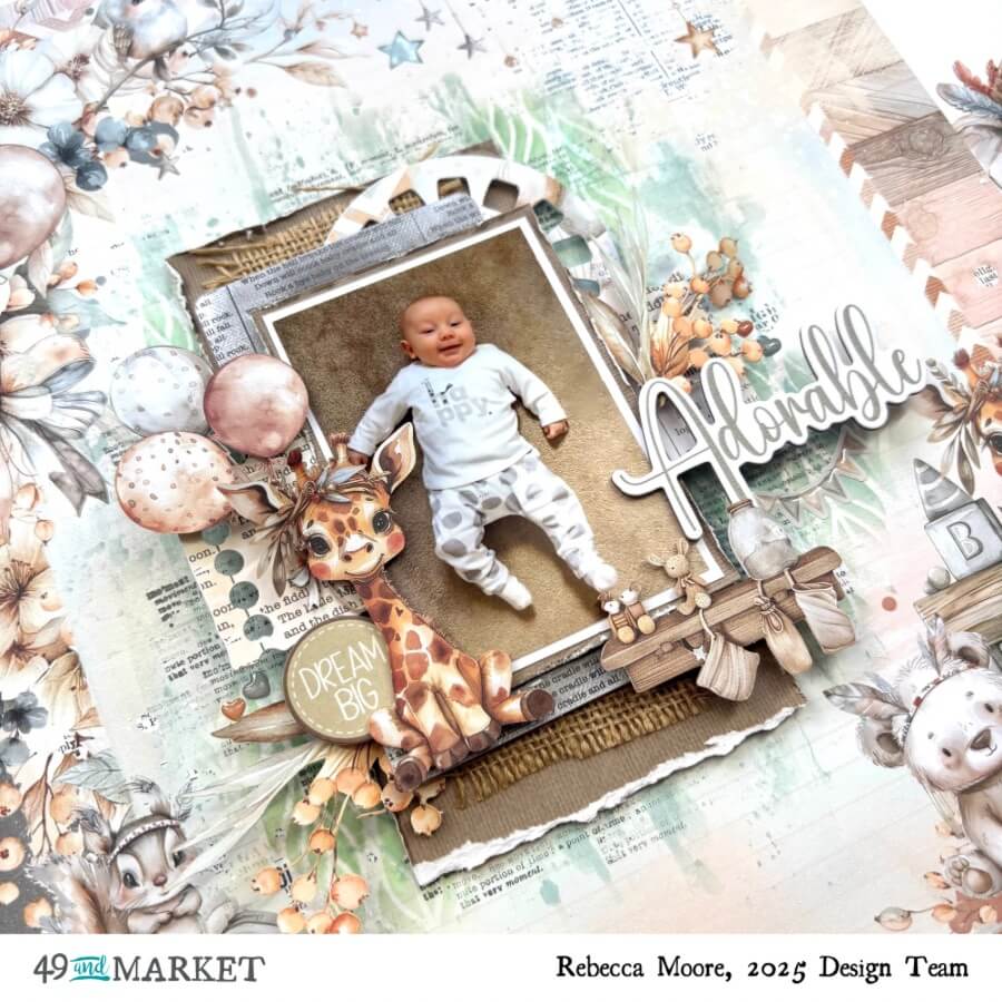 Adorable - Layout by Rebecca
