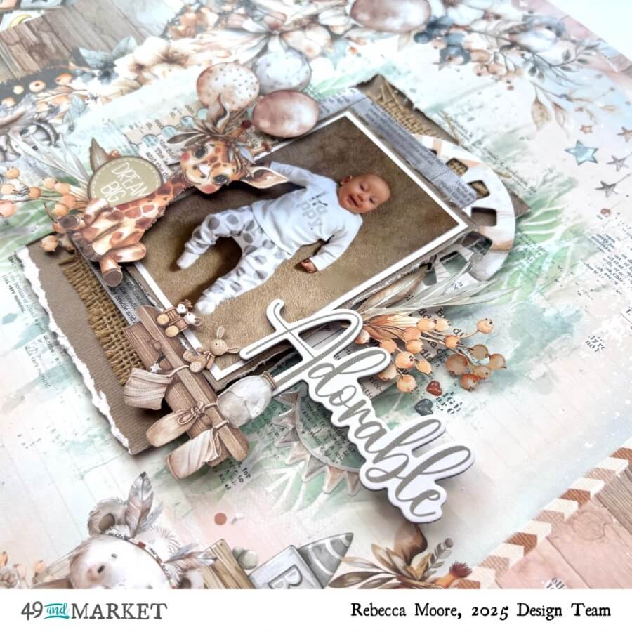 Adorable - Layout by Rebecca