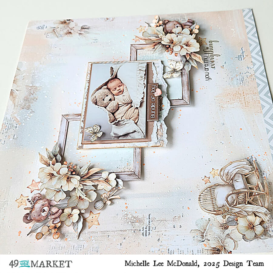 Bundle of Joy - Layout by Michelle Lee