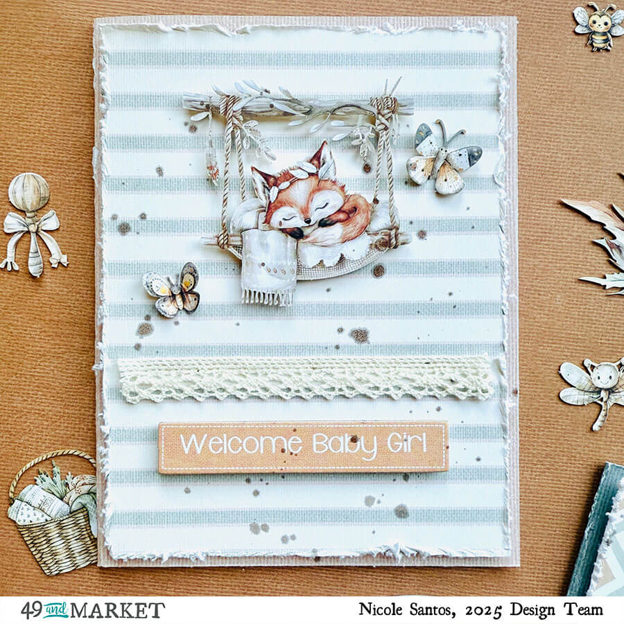 Welcome Baby - Cards by Nicole