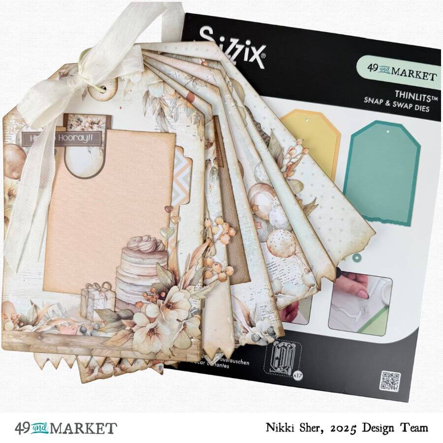 Little Celebrations Tag Album by Nikki Sher