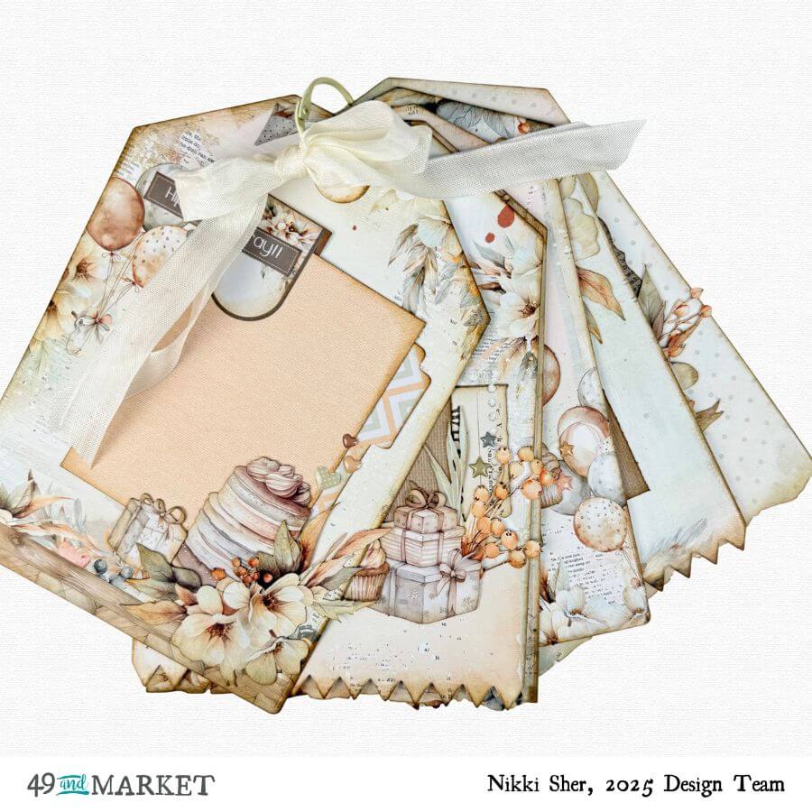 Little Celebrations Tag Album by Nikki Sher