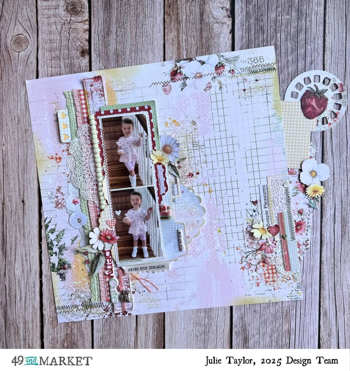 You are Berry cute - Layout by Julie