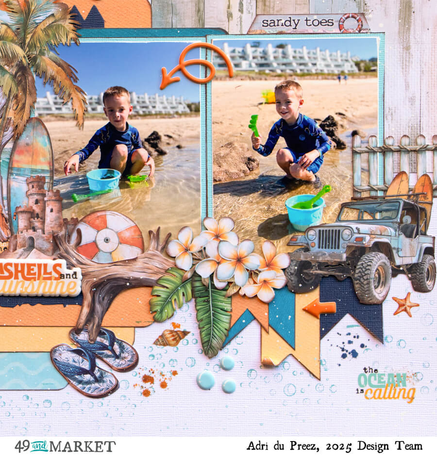 Hello Summer - Double layout by Adri