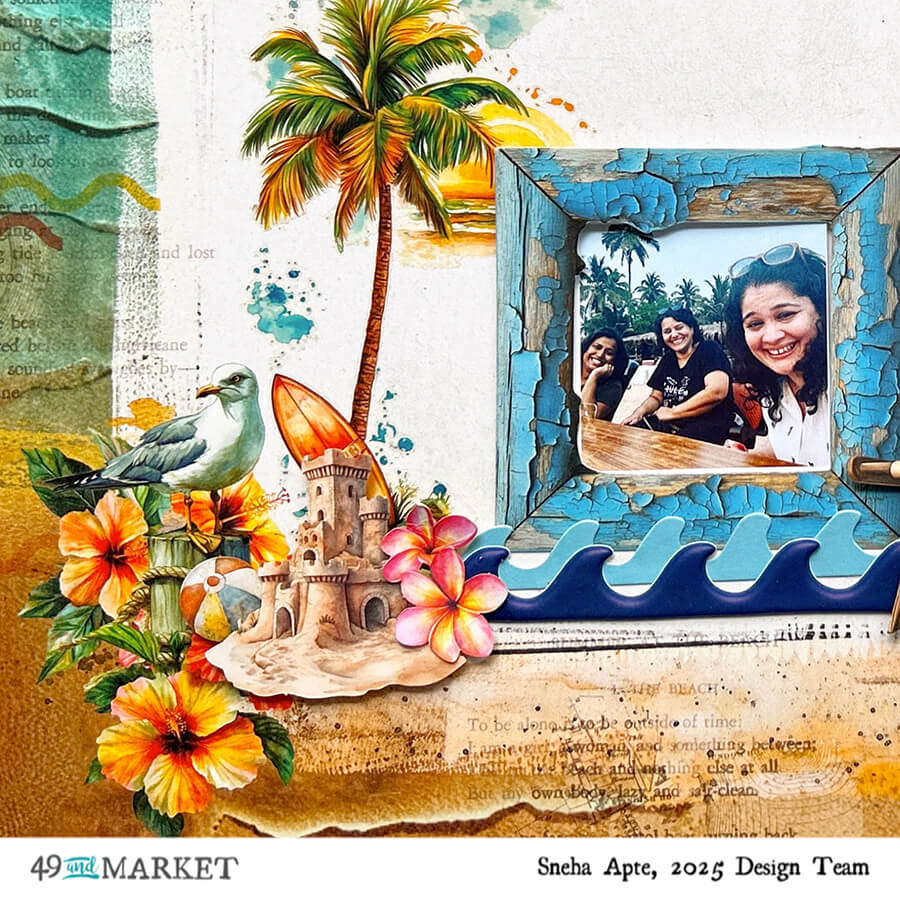  Catch the Wave - Layout by Sneha