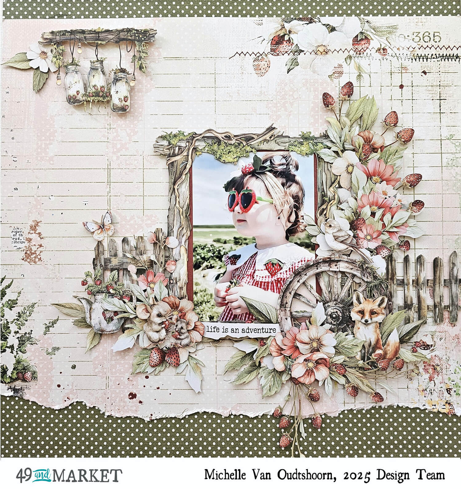 Life is an Adventure - Layout by Michelle