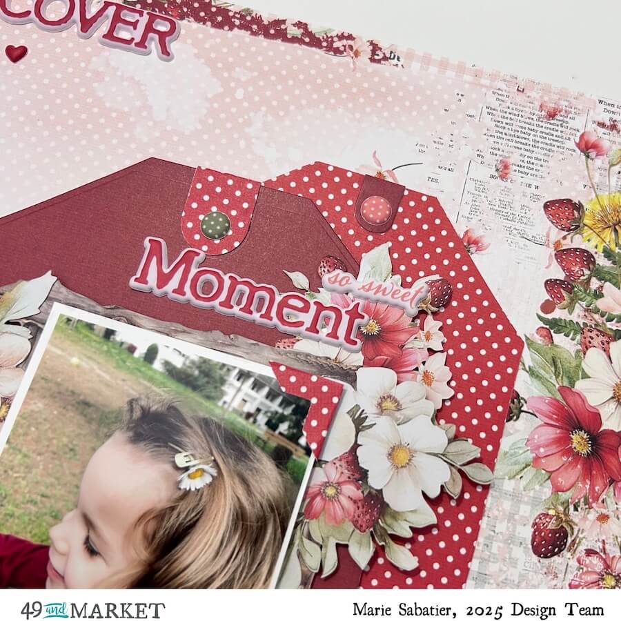 So sweet - Layout by Marie