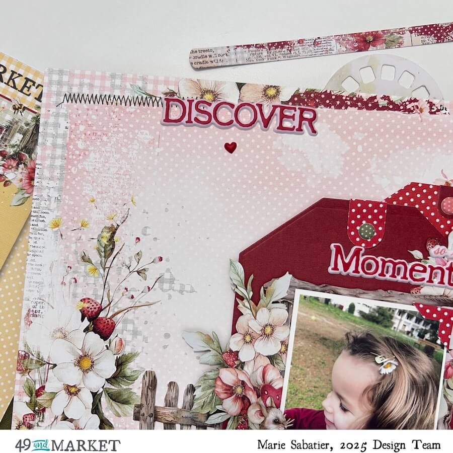 So sweet - Layout by Marie