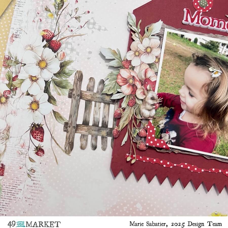 So sweet - Layout by Marie