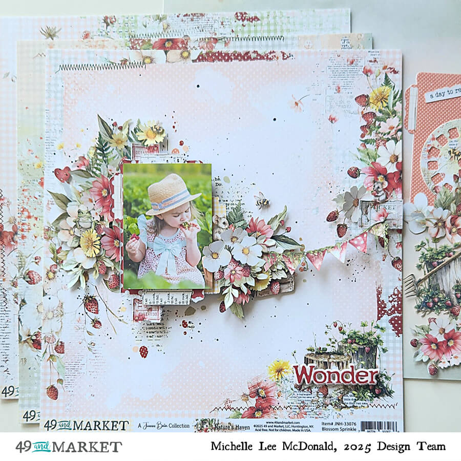 Wonder - Layout by Michelle Lee