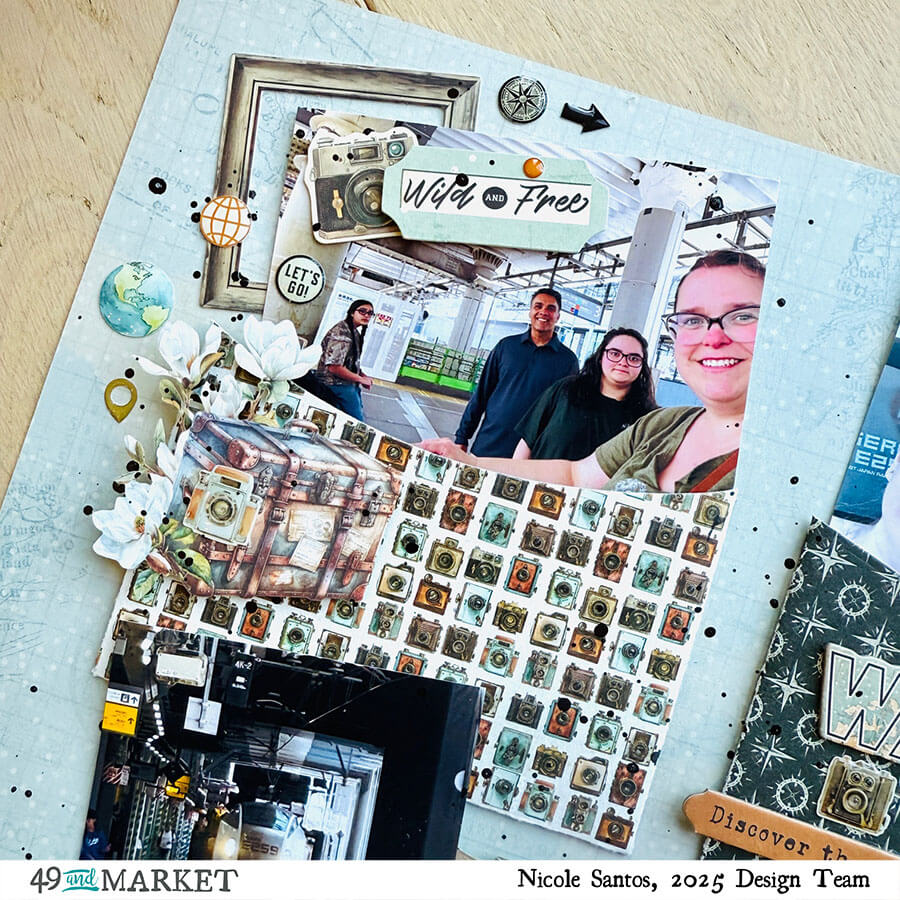 Wanderlust - Layout by Nicole