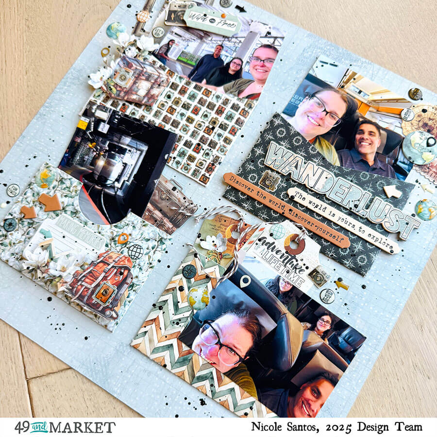 Wanderlust - Layout by Nicole