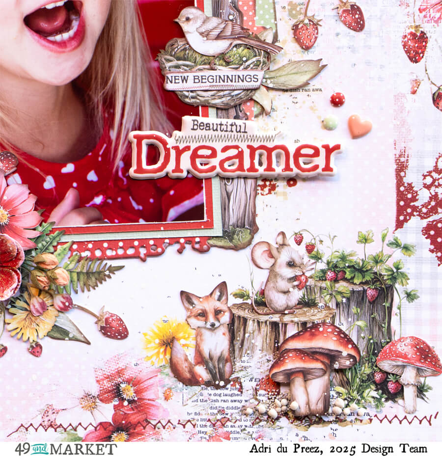 Beautiful dreamer - Layout by Adri