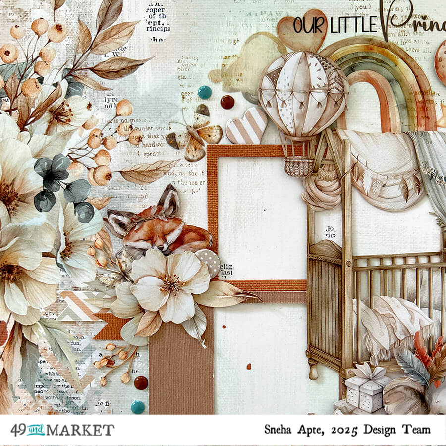 Little Dreamer - Layout by Sneha
