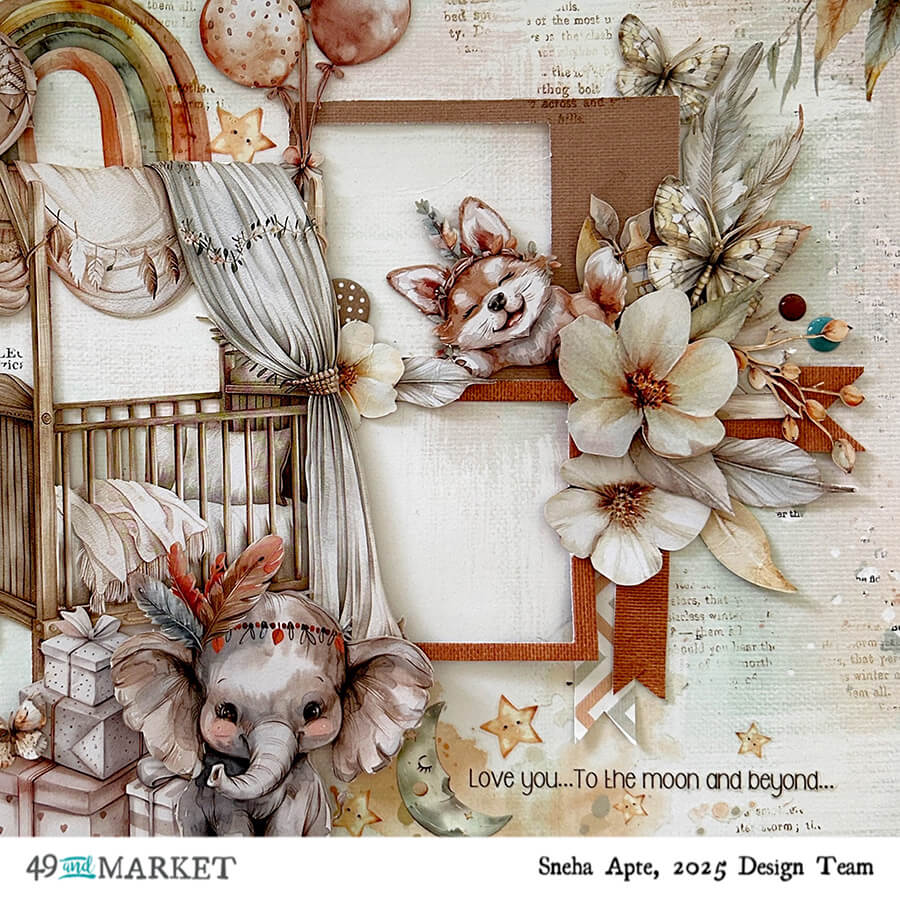 Little Dreamer - Layout by Sneha