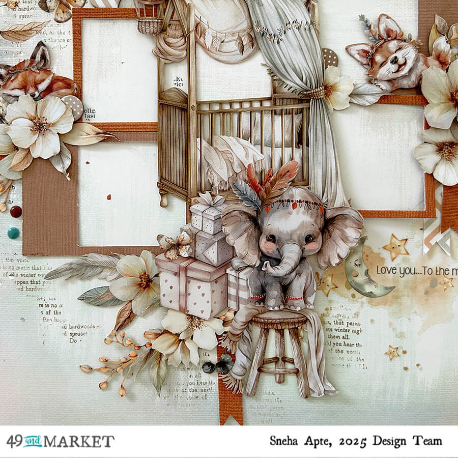 Little Dreamer - Layout by Sneha