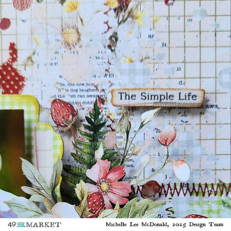 Simple Pleasures - Layout by Michelle Lee