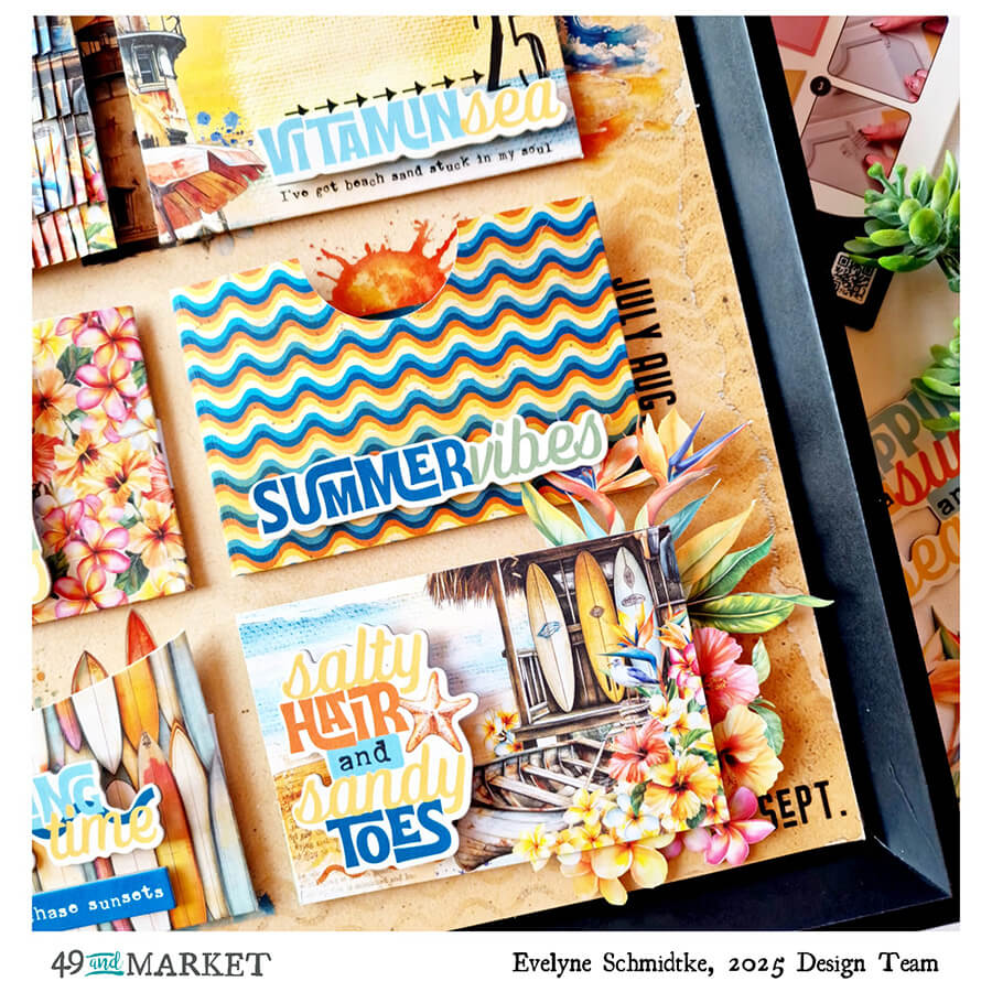 Summer Moodboard - Layout by Evy