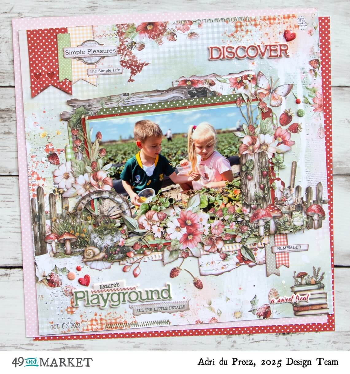 Nature's Playground - Layout by Adri